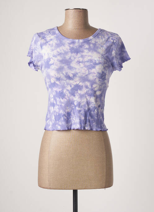 Tricou violet OBEY femme