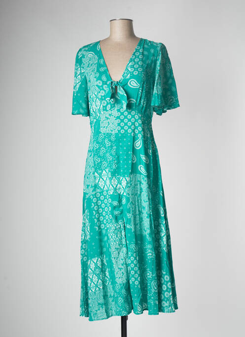 Rochie midi verde GRACE & MILA femeie