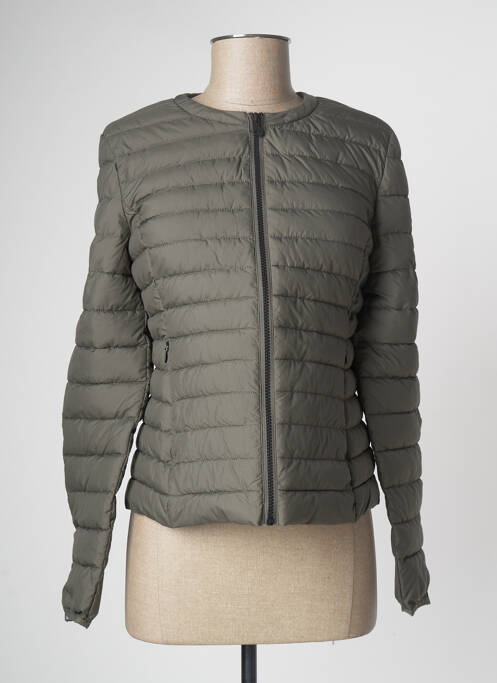 Geacă matlasată verde ECOALF femeie