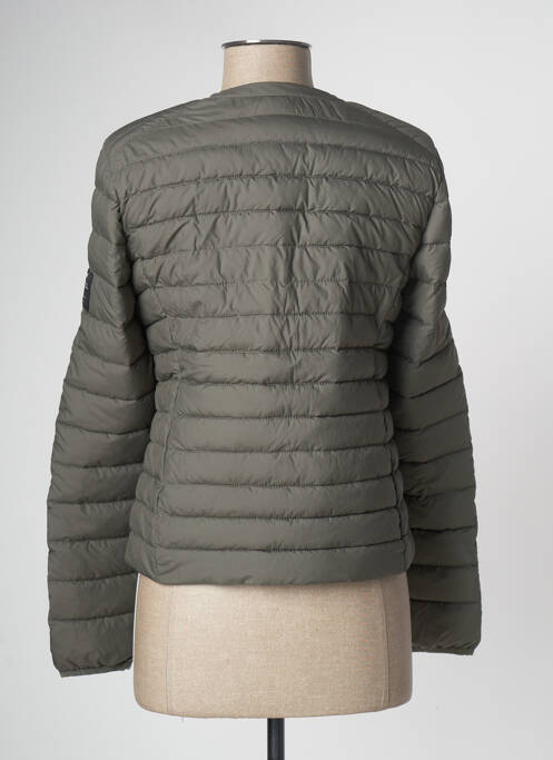 Geacă matlasată verde ECOALF femeie