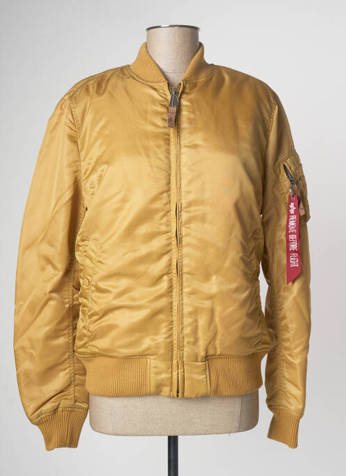 Geacă auriu ALPHA INDUSTRIES femeie