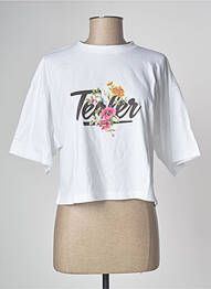 Tricou alb TEALER femme