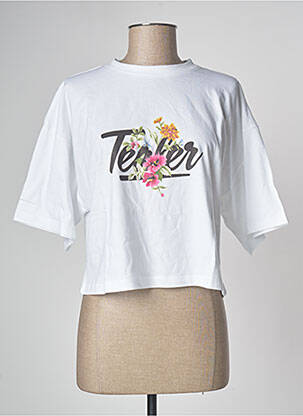 Tricou alb TEALER femeie