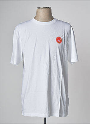 Tricou alb WOOD WOOD bărbat