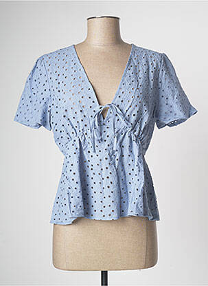 Top albastru GRACE & MILA femeie