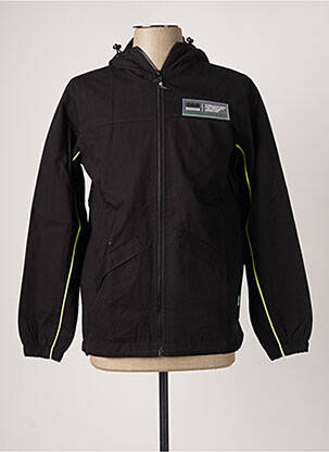 Jachetă vânt negru TEALER bărbat