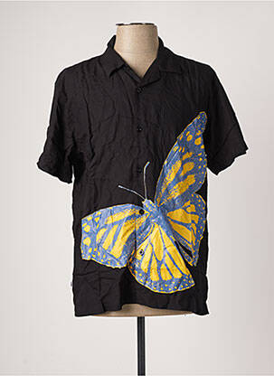 Cămașă cu mâneci scurte negru OBEY bărbat