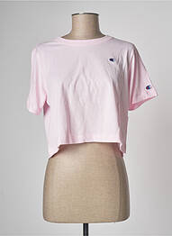 Tricou roz CHAMPION femme