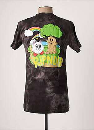 Tricou negru RIPNDIP bărbat