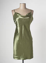 Rochie scurtă verde NA-KD femeie