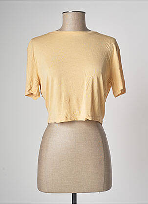 Top galben NA-KD femeie