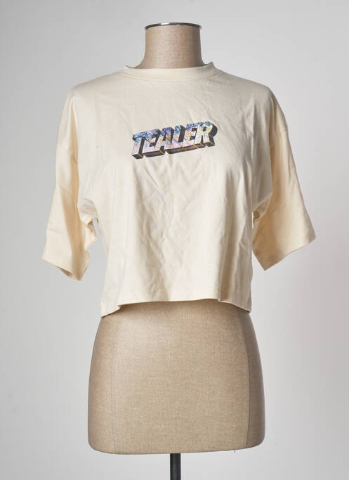 Tricou bej TEALER femeie