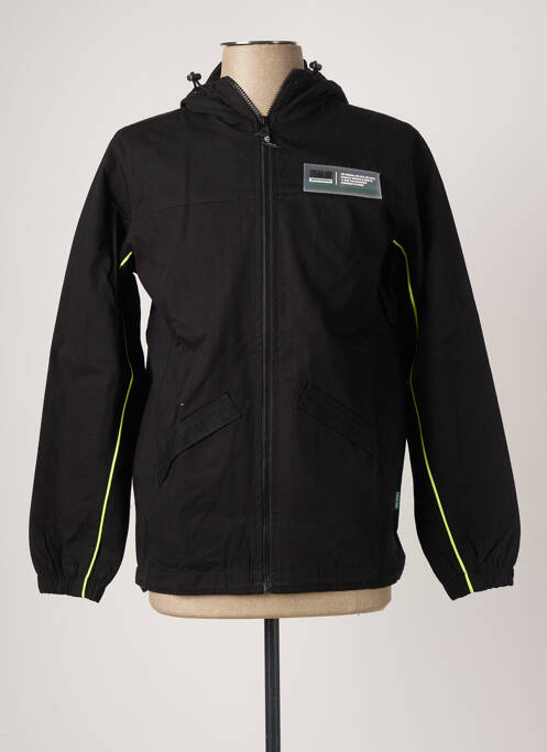 Jachetă vânt negru TEALER bărbat