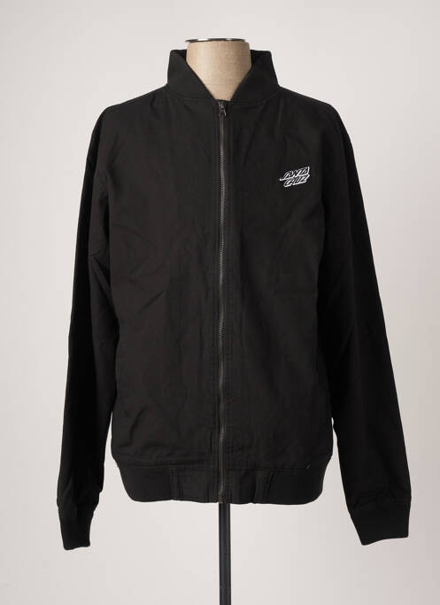 Jachetă vânt negru SANTA CRUZ bărbat