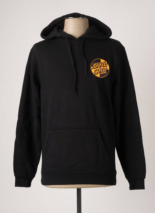 Hanorac negru SANTA CRUZ bărbat