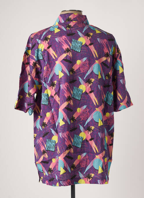 Cămașă cu mâneci scurte violet BOARDIES bărbat