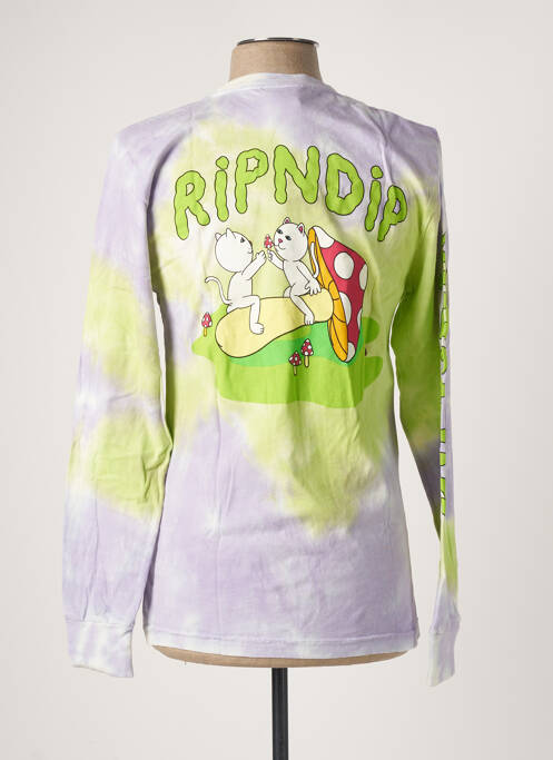 Tricou violet RIPNDIP bărbat