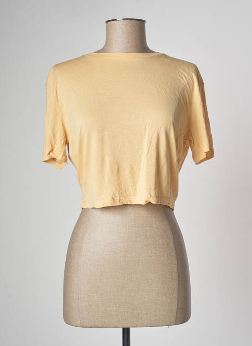 Top galben NA-KD femeie