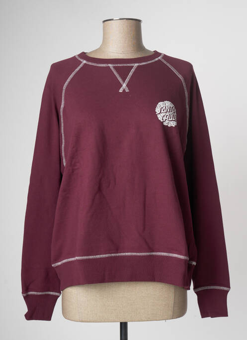 Hanorac roșu SANTA CRUZ femeie