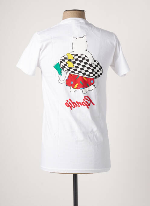 Tricou alb RIPNDIP bărbat