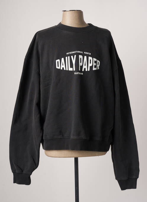 Hanorac negru DAILY PAPER bărbat