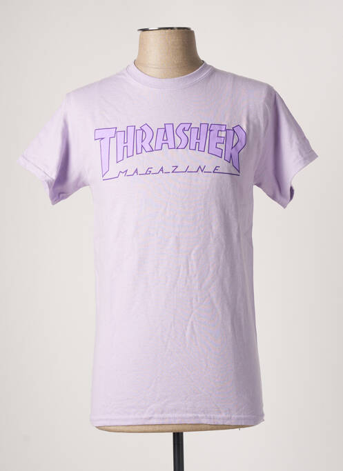 Tricou violet THRASHER bărbat