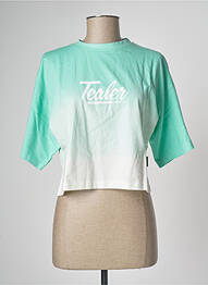 Top verde TEALER femme