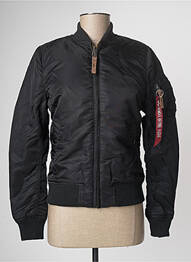 Geacă negru ALPHA INDUSTRIES femme