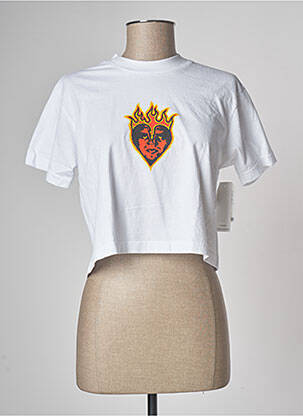 Tricou alb OBEY femeie