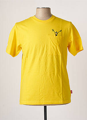 Tricou galben TEALER bărbat