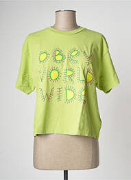 Tricou verde OBEY femme