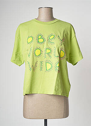 Tricou verde OBEY femeie