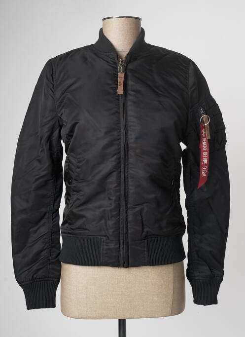 Geacă negru ALPHA INDUSTRIES femeie