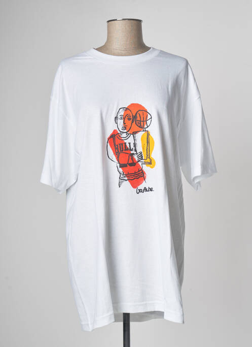 Tricou alb GOUACHE femme