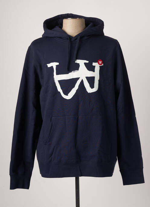 Hanorac albastru WOOD WOOD bărbat