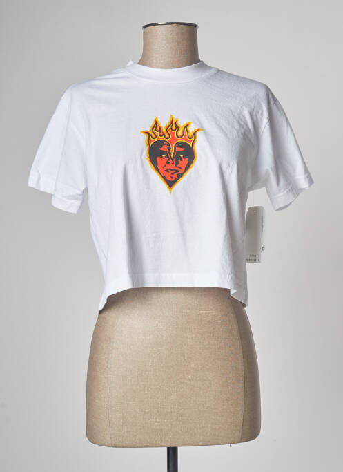 Tricou alb OBEY femeie