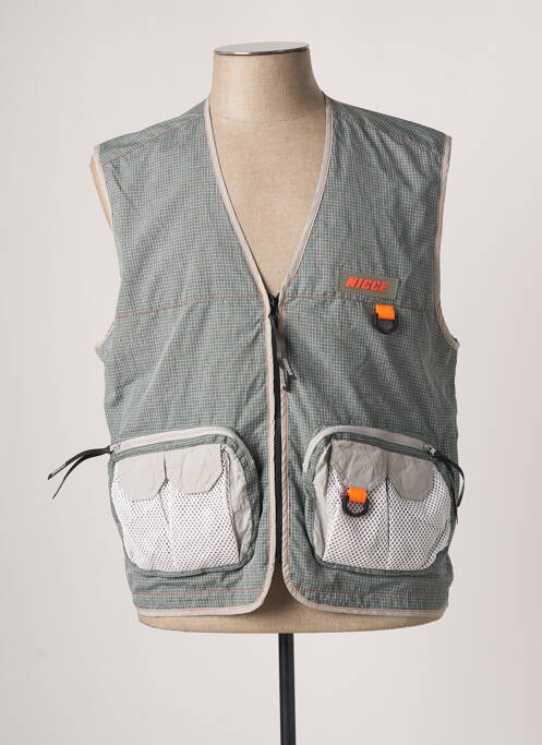 Vestă fără mâneci gri NICCE bărbat