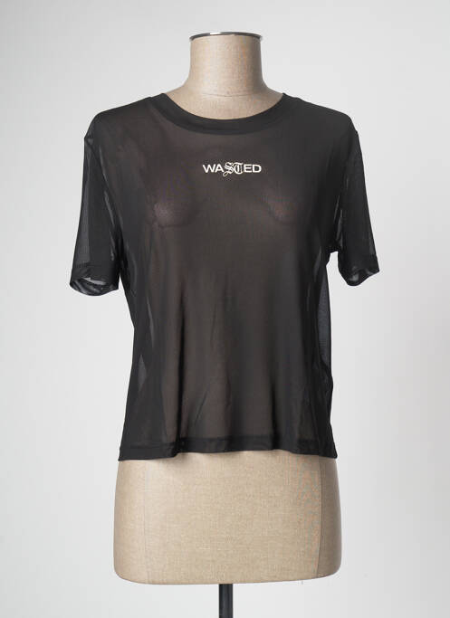 Tricou negru WASTED PARIS femeie