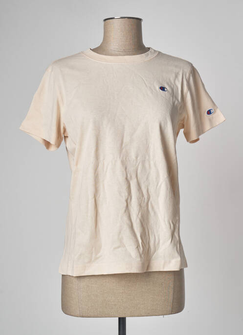 Tricou bej CHAMPION femeie