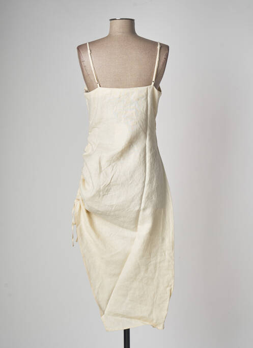 Rochie scurtă bej NA-KD femeie