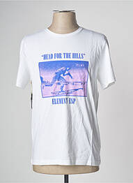 Tricou alb ELEMENT homme