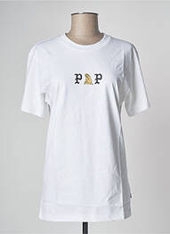 Tricou alb POYZ&PIRLZ femme