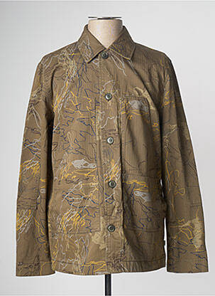 Cămașă cu mâneci lungi kaki WOOD WOOD bărbat