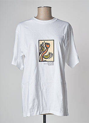 Tricou alb GOUACHE femeie