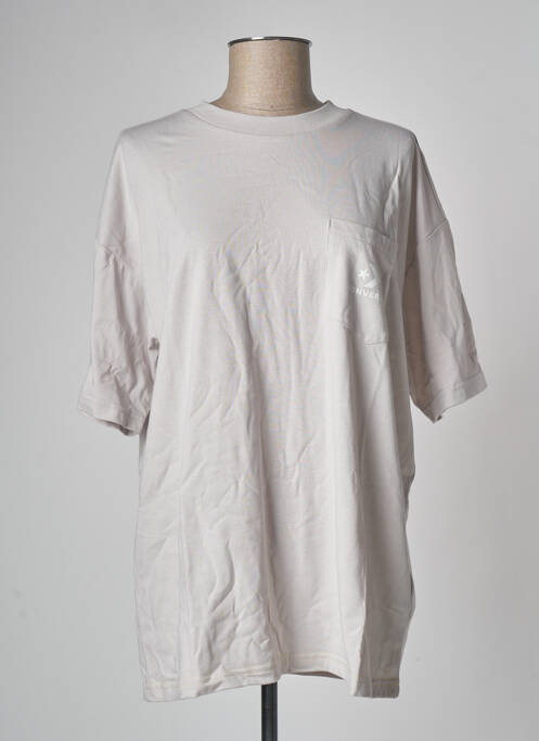 Tricou bej CONVERSE femeie