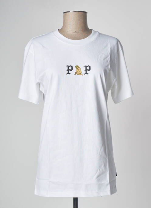 Tricou alb POYZ&PIRLZ femeie