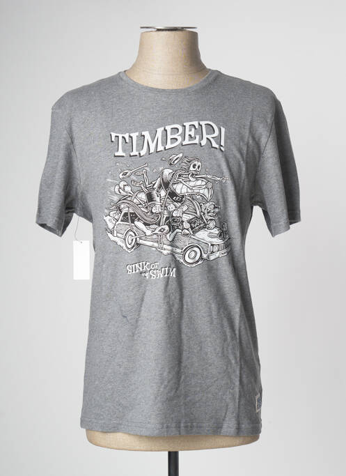 Tricou gri ELEMENT bărbat