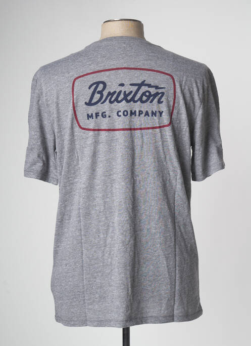 Tricou gri BRIXTON bărbat