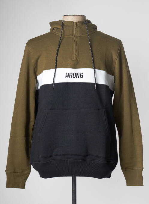 Hanorac negru WRUNG bărbat