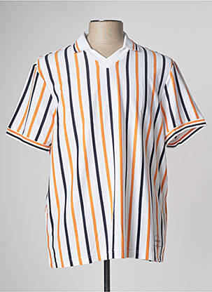 Polo alb FARAH bărbat